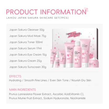 Sakura Skincare Set